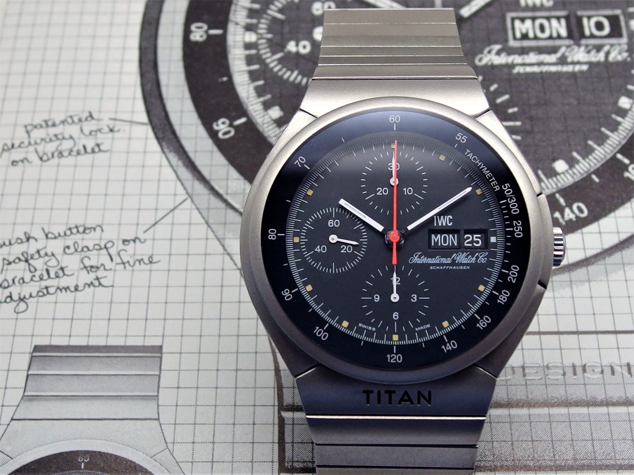 Watch by IWC, Porsche Design, 3702, Porsche Design Titan Chronograph