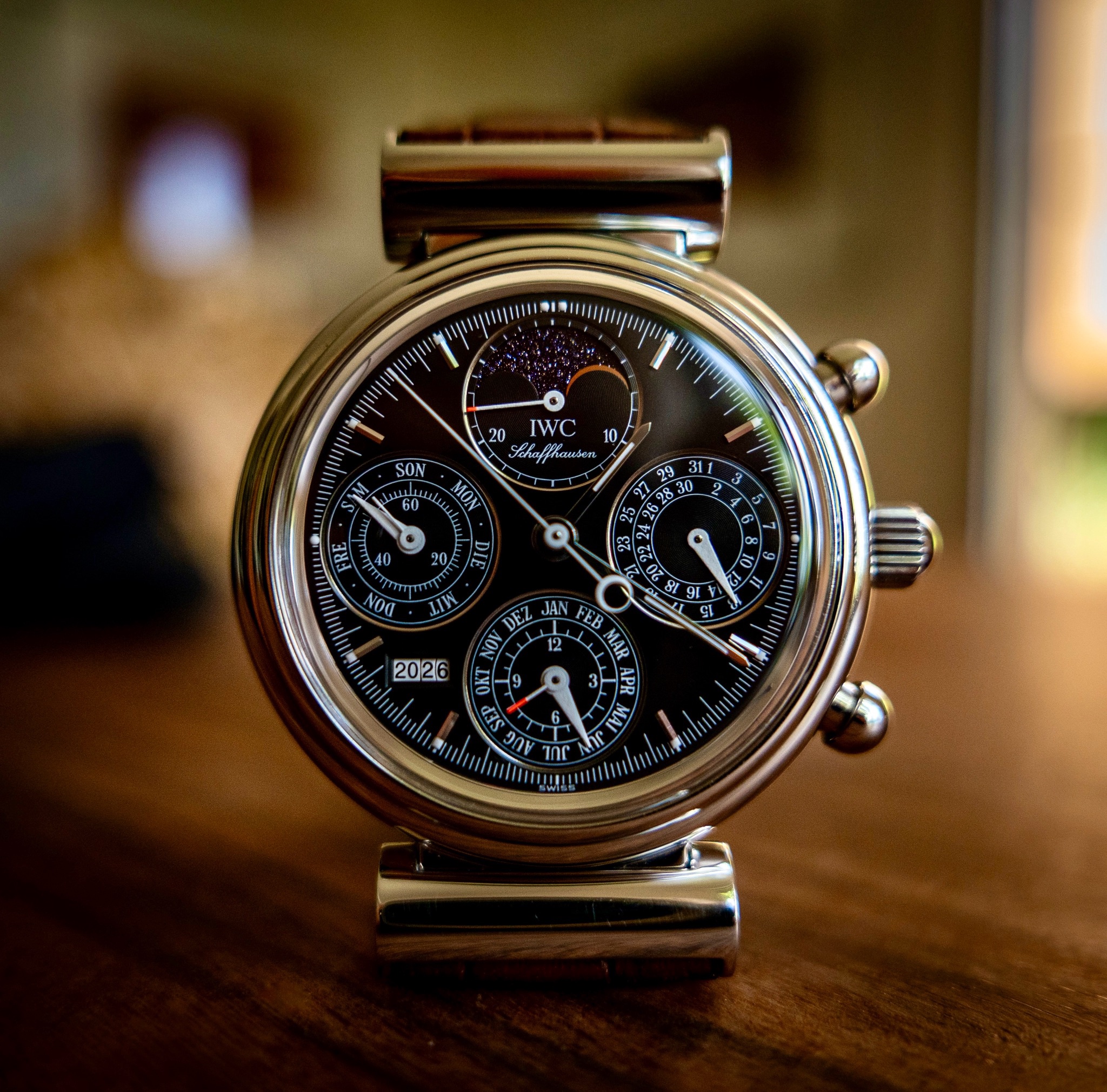 Watch by IWC, 3750, Da Vinci, Da Vinci Perpetual Calendar Chronograph