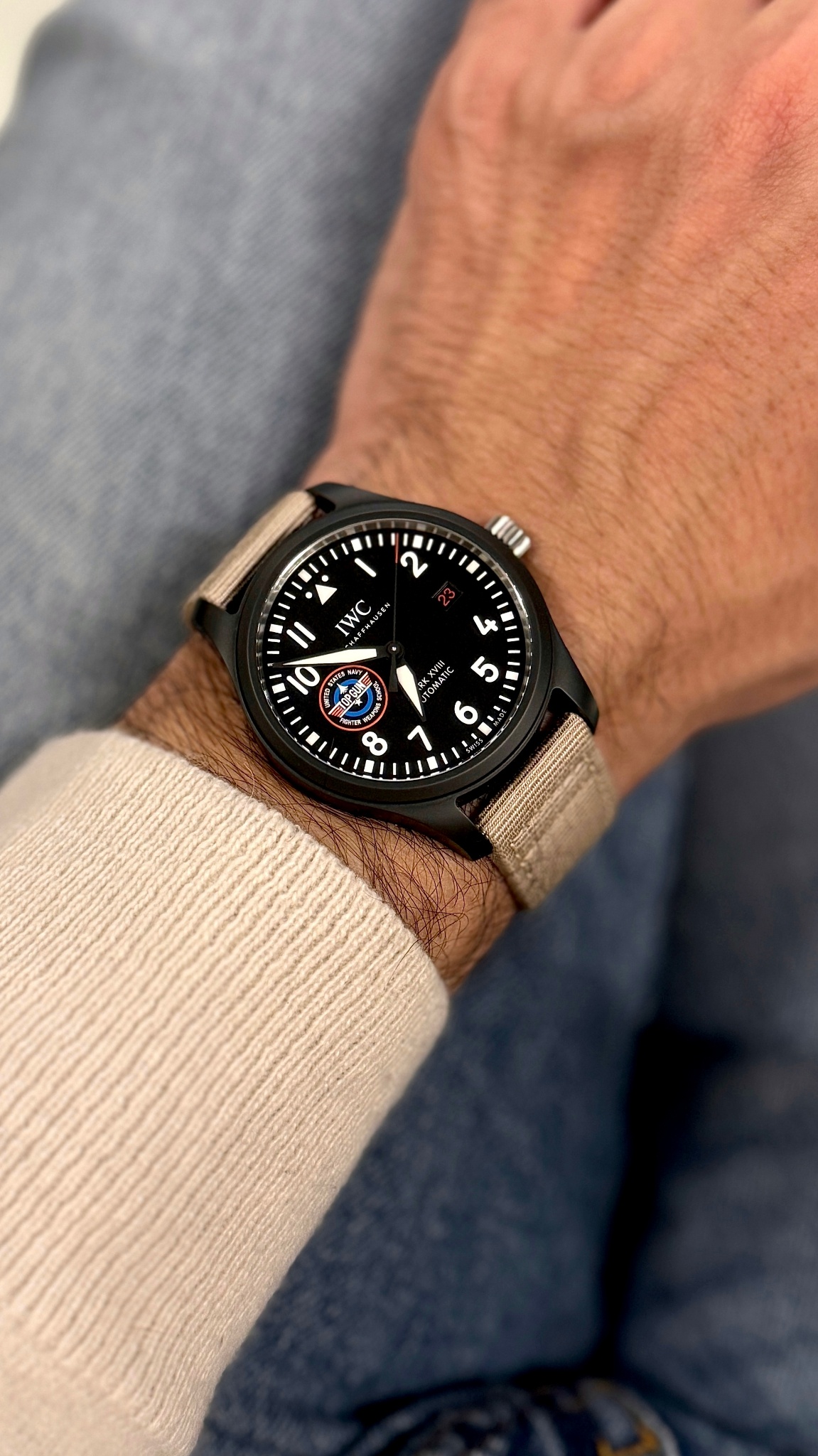 Watch by IWC, Pilot, Pilot Mark, Mark XVIII Top Gun Edition