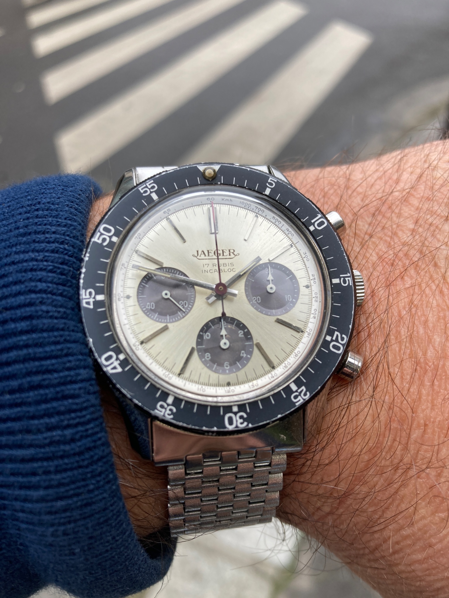 Watch by Jaeger LeCoultre, Jaeger-LeCoultre, Jaeger-LeCoultre Vintage, 4 ATM Chronograph