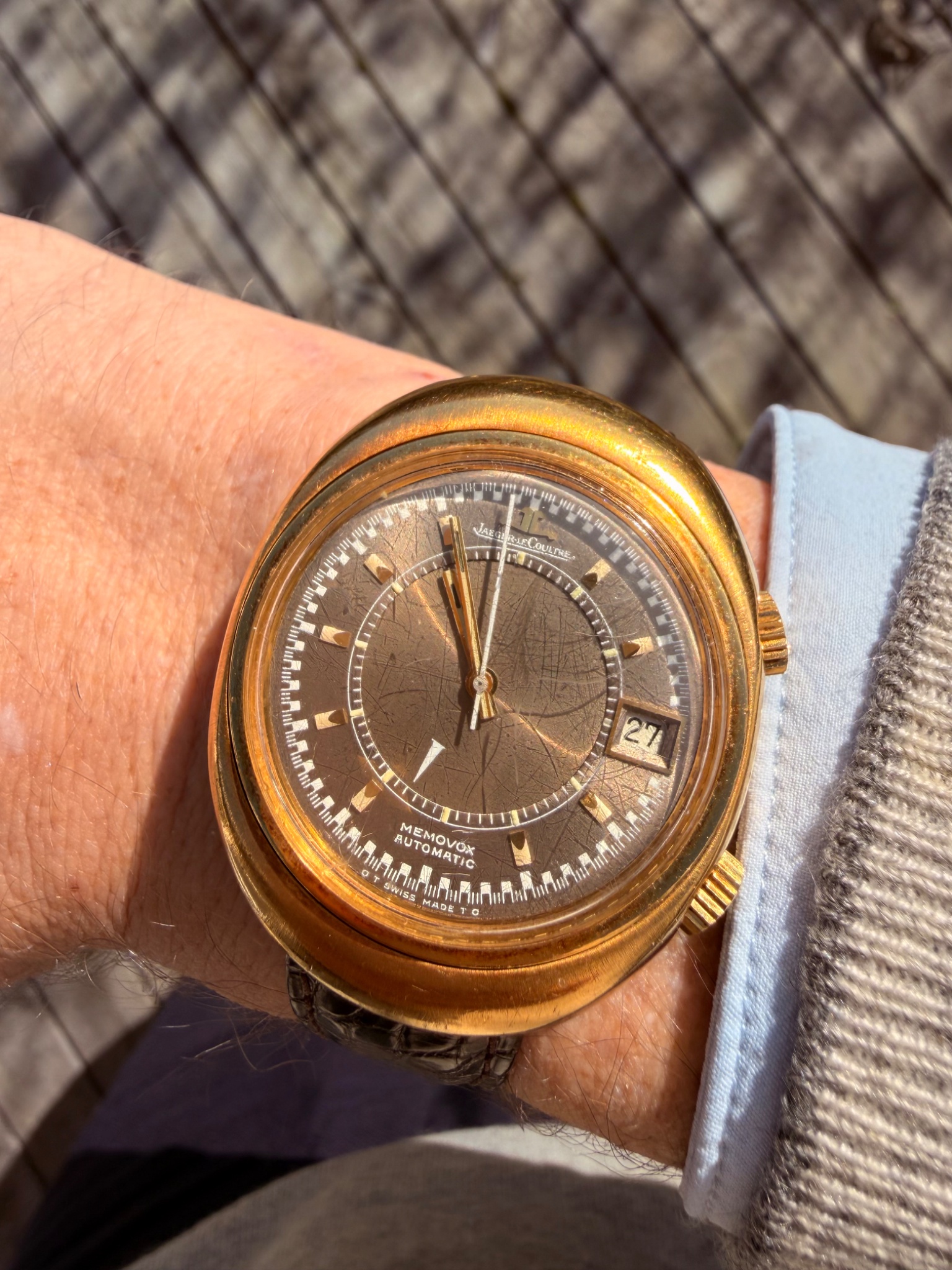 Watch by Jaeger LeCoultre, Memovox E 873, Memovox