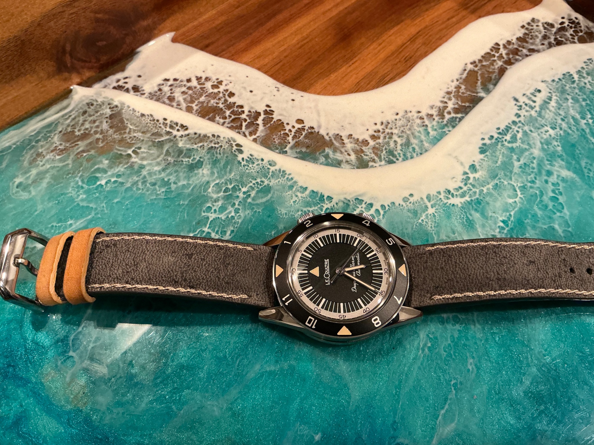 Watch by Jaeger LeCoultre, Jaeger-LeCoultre, Memovox,  Tribute to Deep Sea , TTDSA