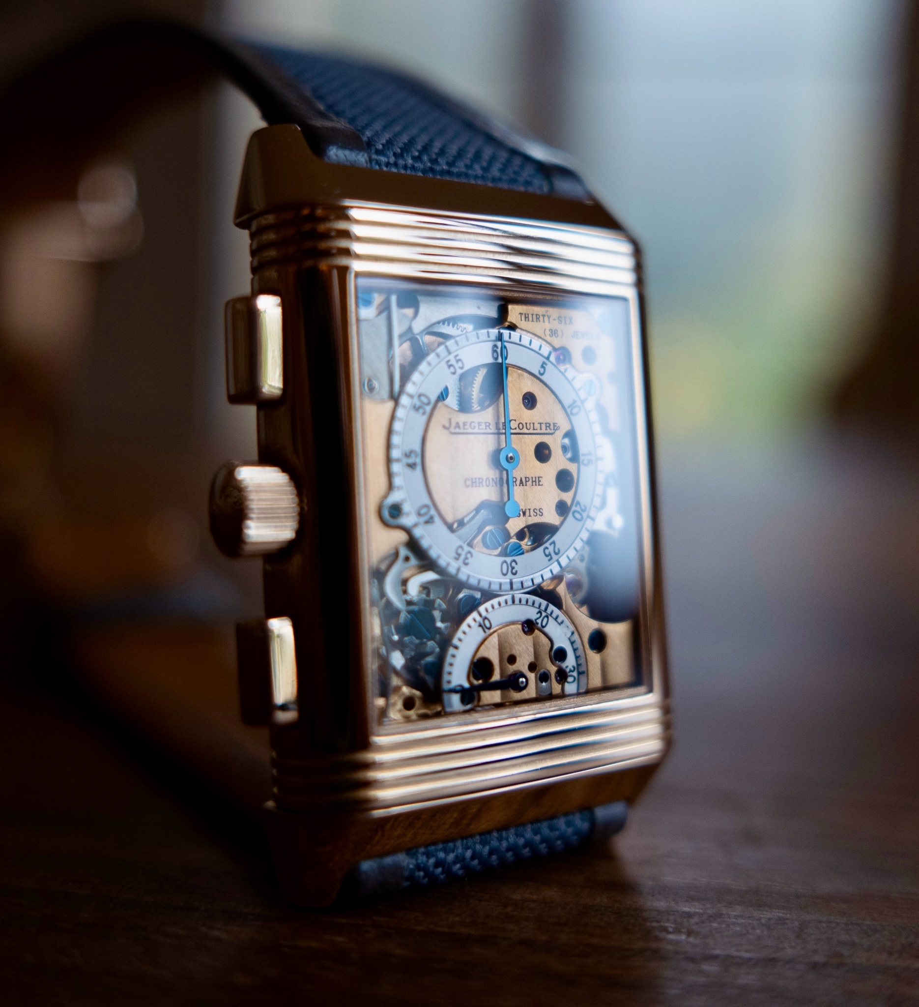 Watch by Jaeger LeCoultre, Jaeger-LeCoultre, Reverso, Reverso Chronograph, 270.2.69