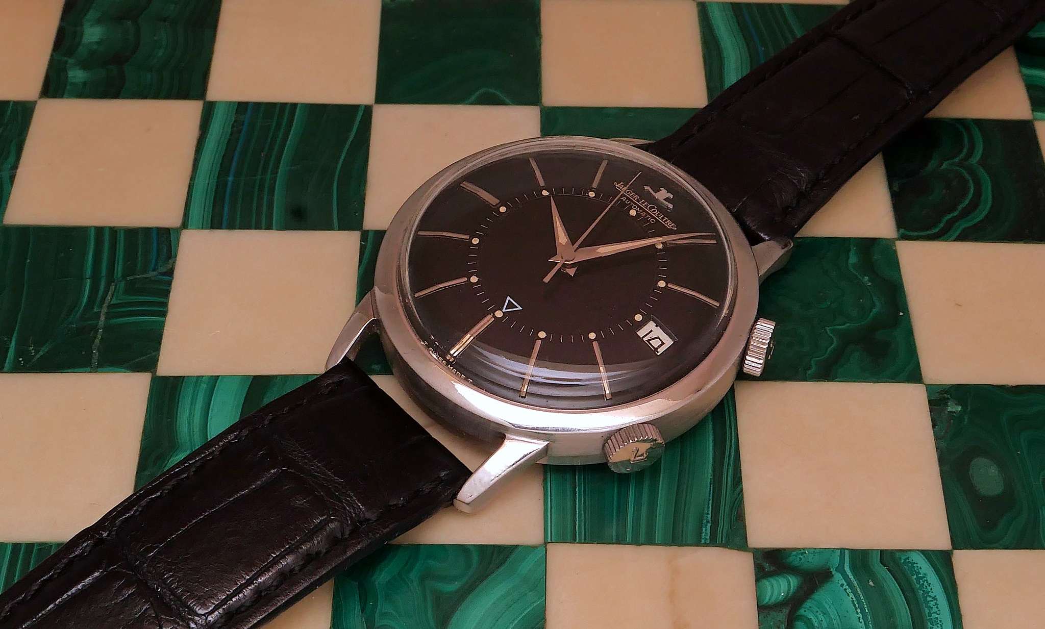 Watch by Jaeger LeCoultre, Polaris, Memovox E 855, Jaeger-LeCoultre, Memovox, Deep Sea Alarm