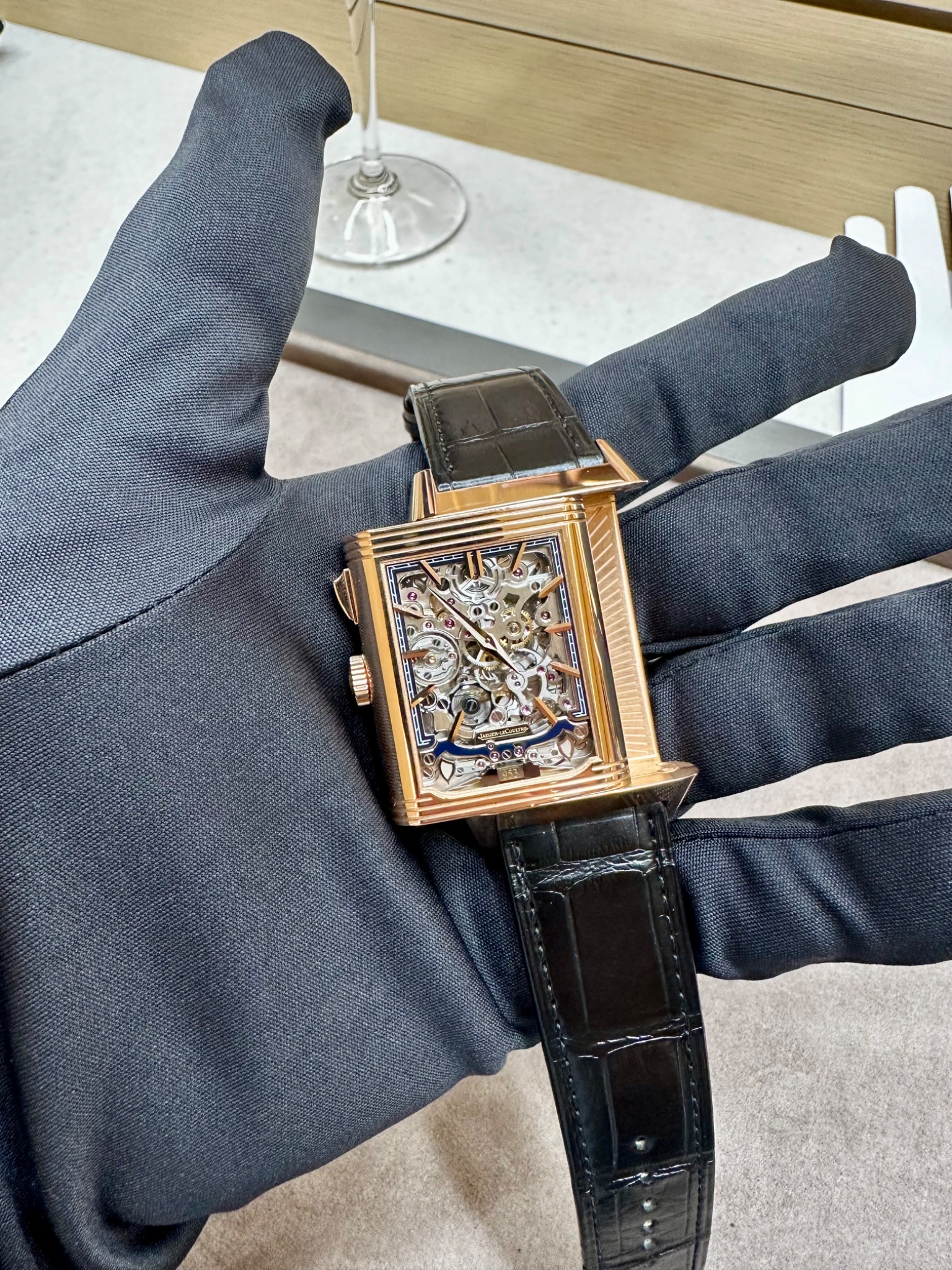 Watch by Jaeger LeCoultre, Jaeger-LeCoultre, Reverso, Reverso Tribute Minute Repeater