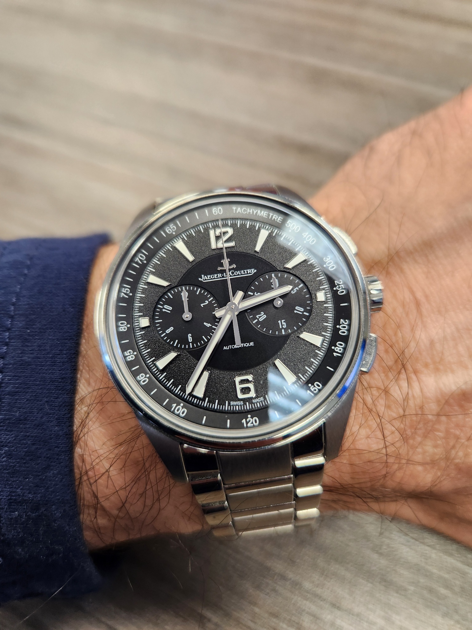 Watch by Jaeger LeCoultre, Memovox, Polaris, Odysseus, Jaeger-LeCoultre, A. Lange and Söhne