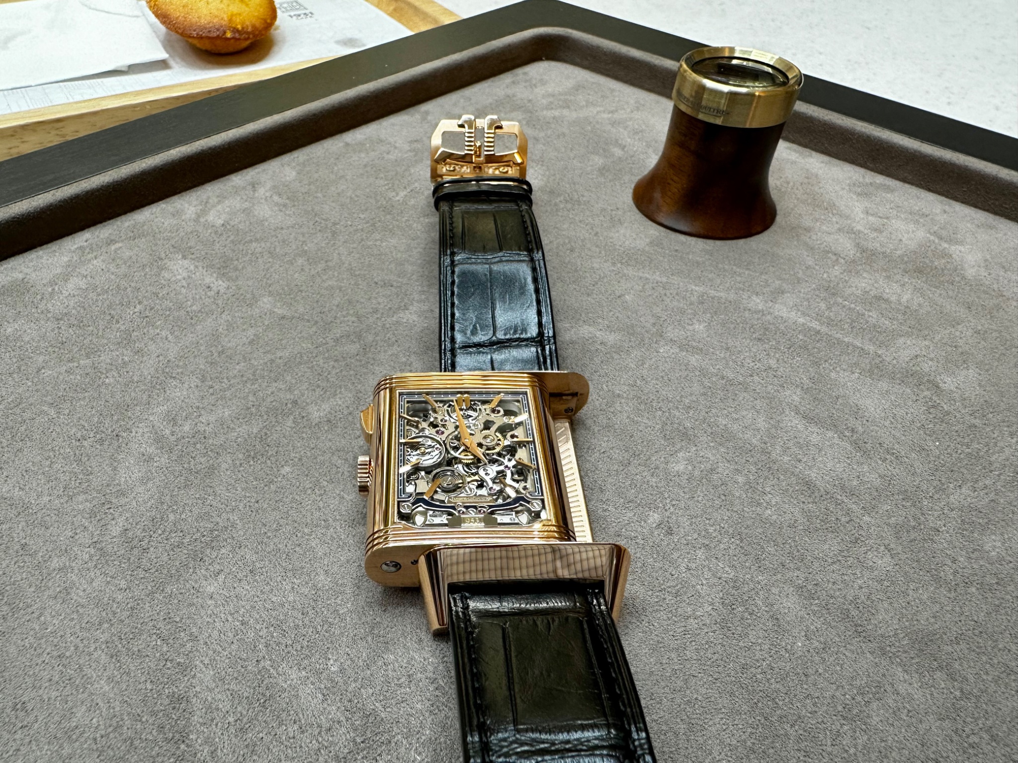 Watch by Jaeger LeCoultre, Jaeger-LeCoultre, Reverso, Reverso Tribute Minute Repeater