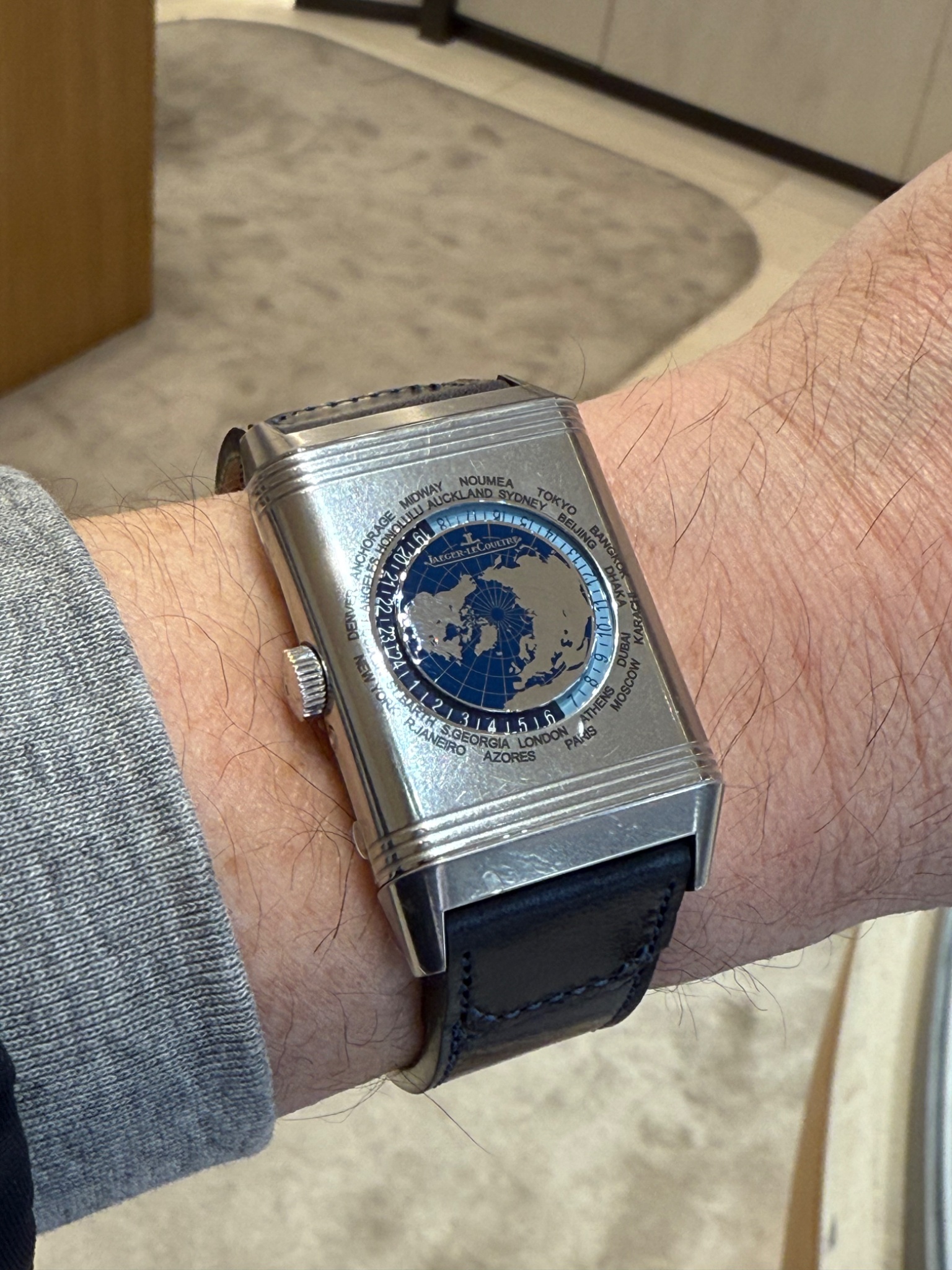 Watch by Jaeger LeCoultre, Jaeger-LeCoultre, Reverso, Reverso Tribute, Tribute Monoface
