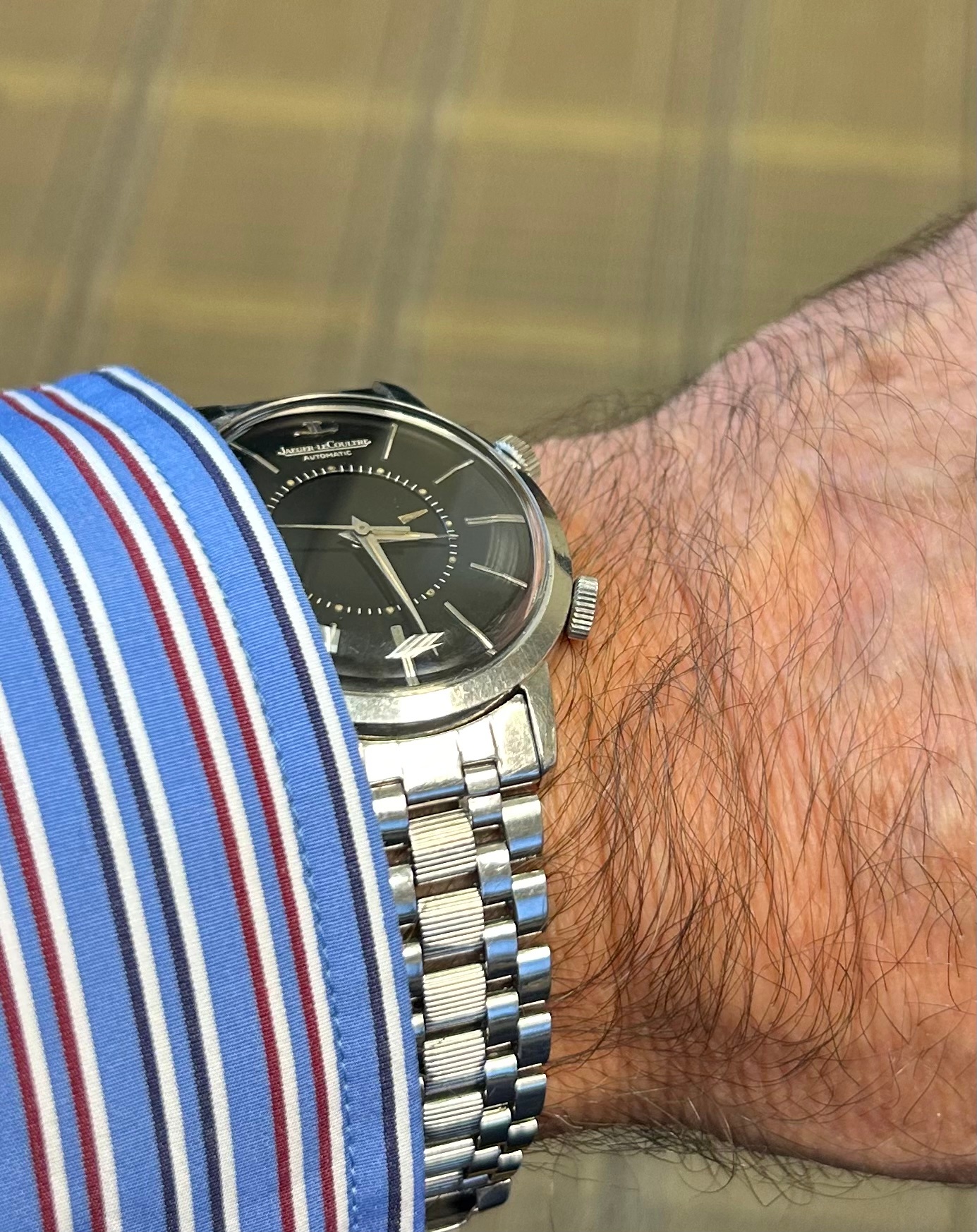 Watch by Jaeger LeCoultre, Memovox E 853, Memovox, Jaeger-LeCoultre