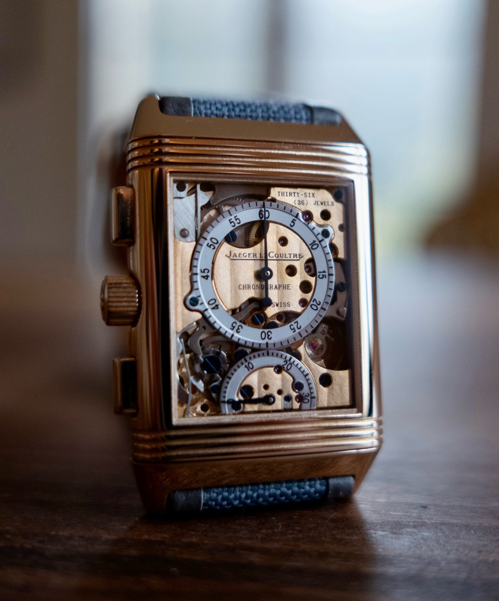 Watch by Jaeger LeCoultre, Jaeger-LeCoultre, Reverso, Reverso Chronograph, 270.2.69