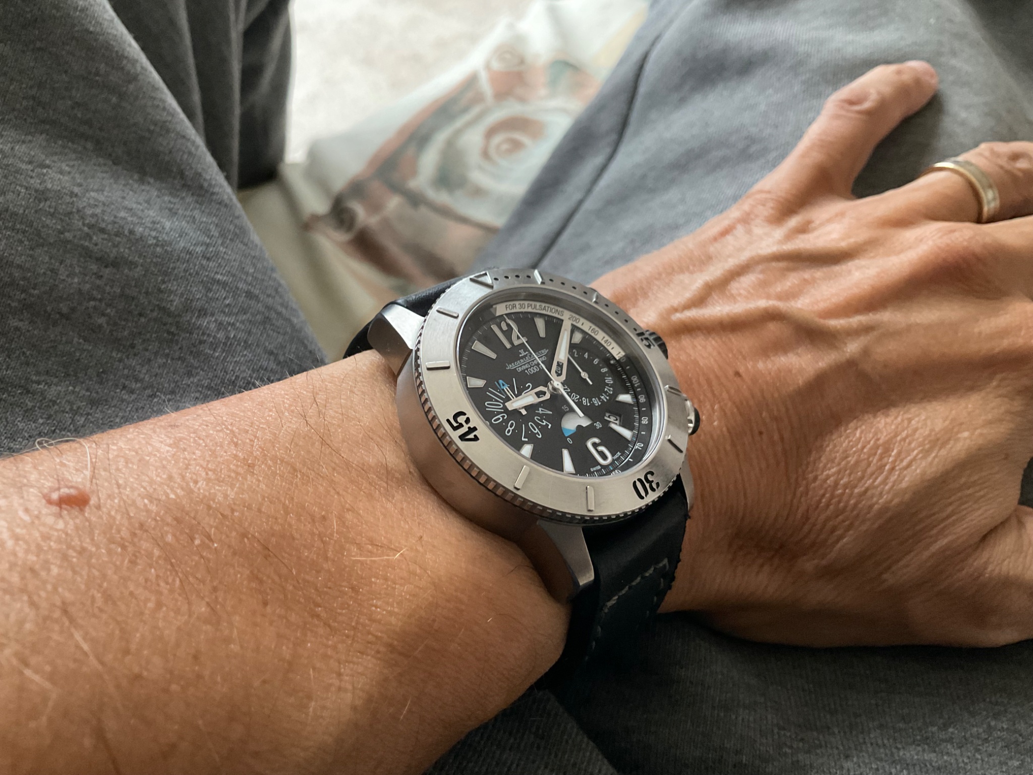 Watch by Jaeger LeCoultre, Jaeger-LeCoultre, Master Compressor Diving , Diving Chronograph 