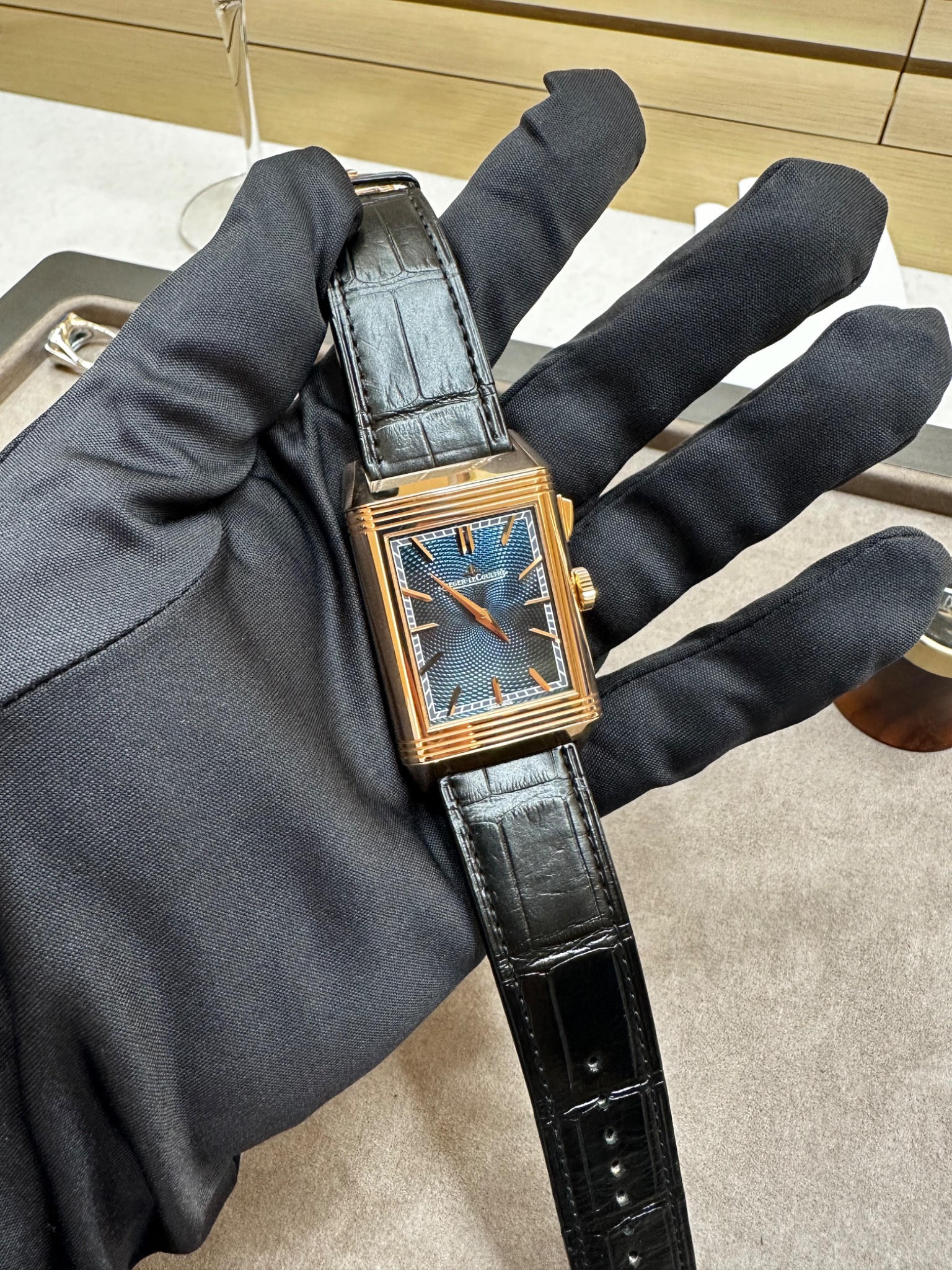 Watch by Jaeger LeCoultre, Jaeger-LeCoultre, Reverso, Reverso Tribute Minute Repeater