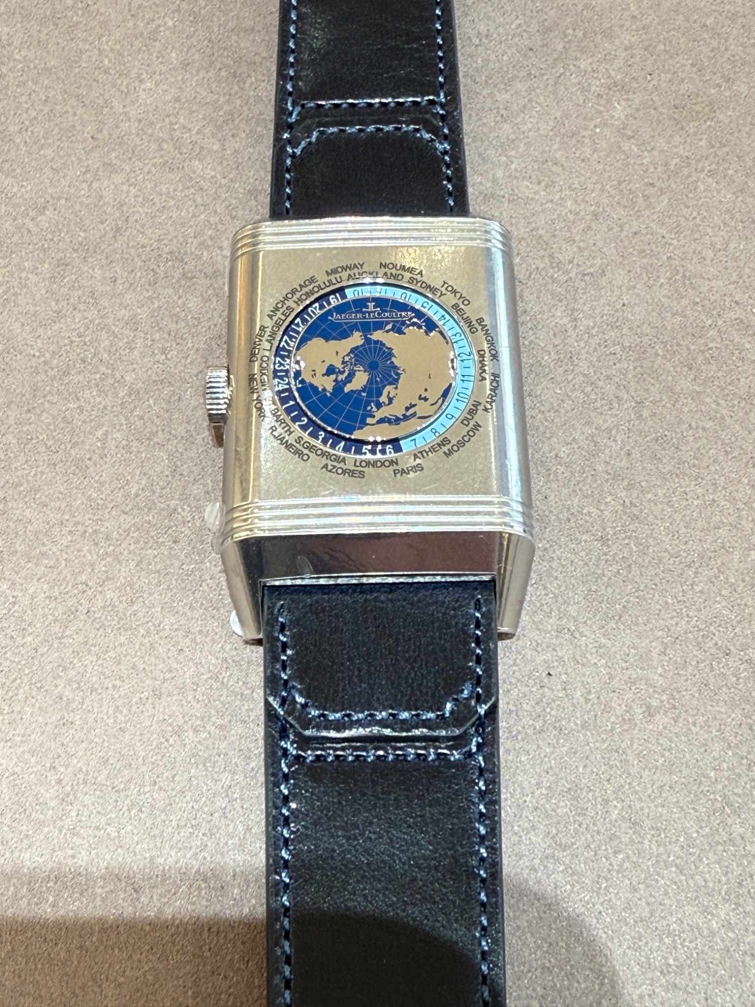 Watch by Jaeger LeCoultre, Jaeger-LeCoultre, Reverso, Reverso Tribute, Tribute Monoface