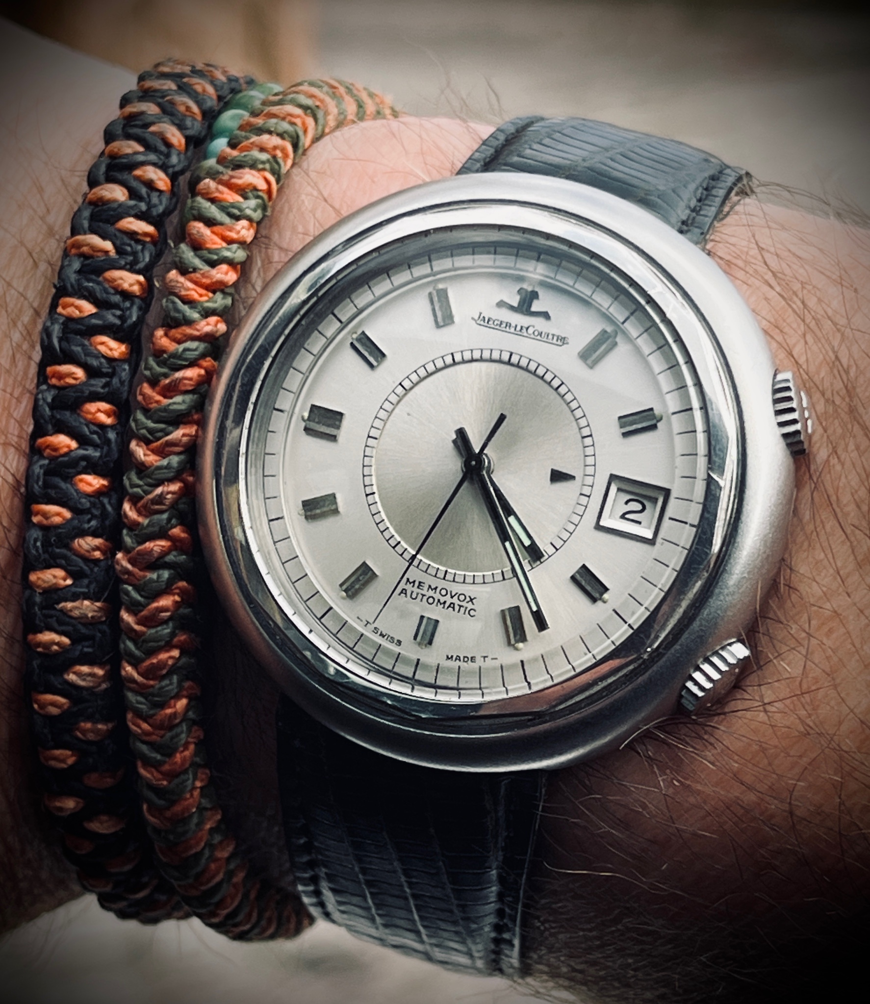 Watch by Jaeger LeCoultre, Memovox E 877