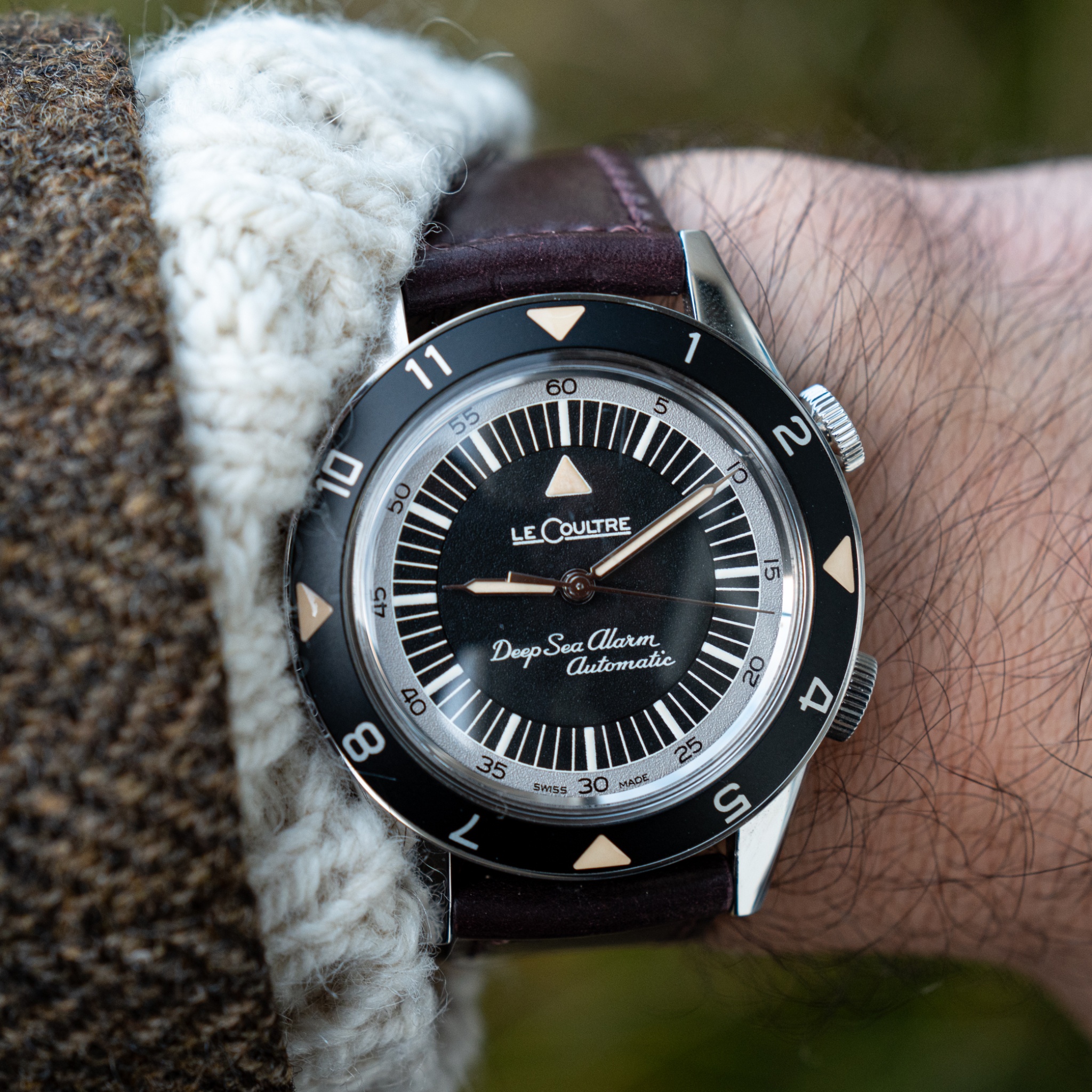 Watch by Jaeger LeCoultre, Jaeger-LeCoultre, Memovox,  Tribute to Deep Sea , TTDSA