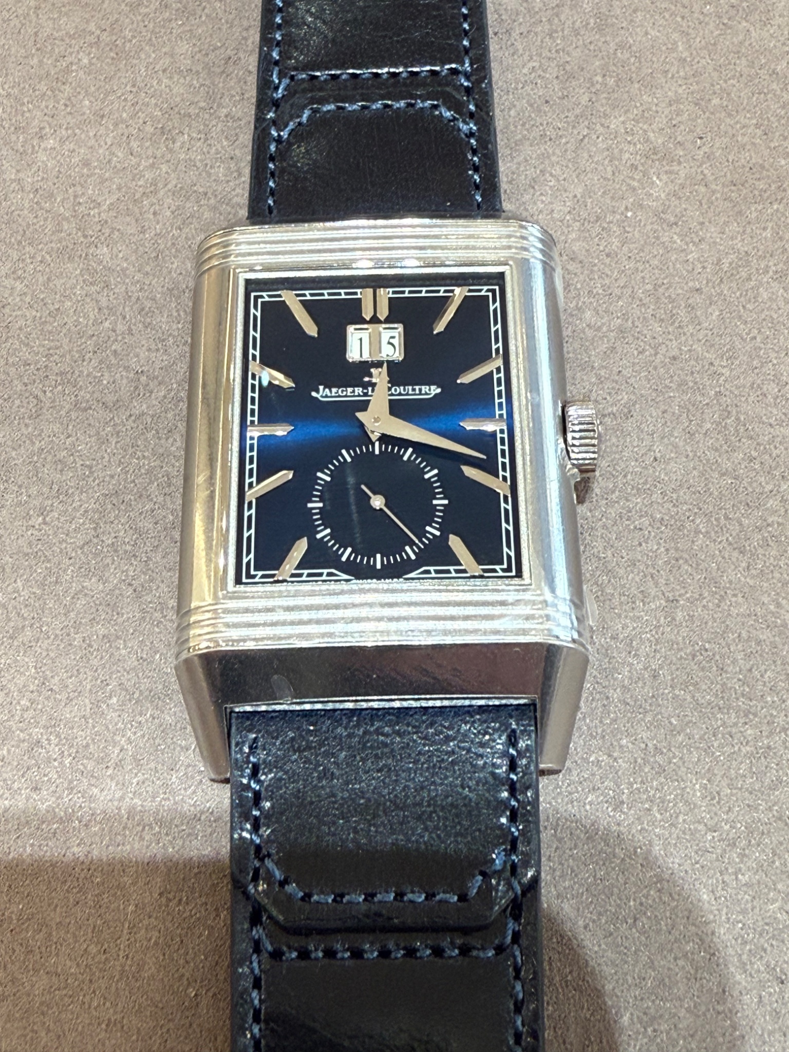Watch by Jaeger LeCoultre, Jaeger-LeCoultre, Reverso, Reverso Tribute, Tribute Monoface