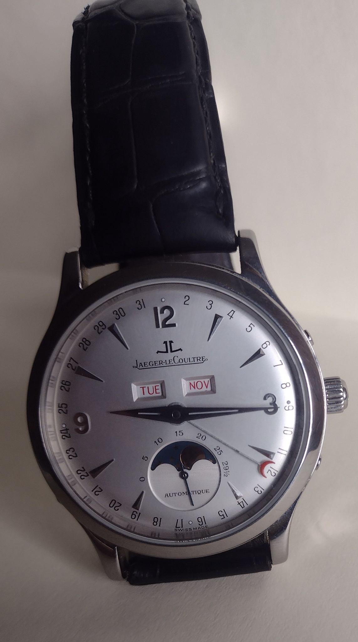 Watch by Jaeger LeCoultre, Master Moon, Jaeger-LeCoultre