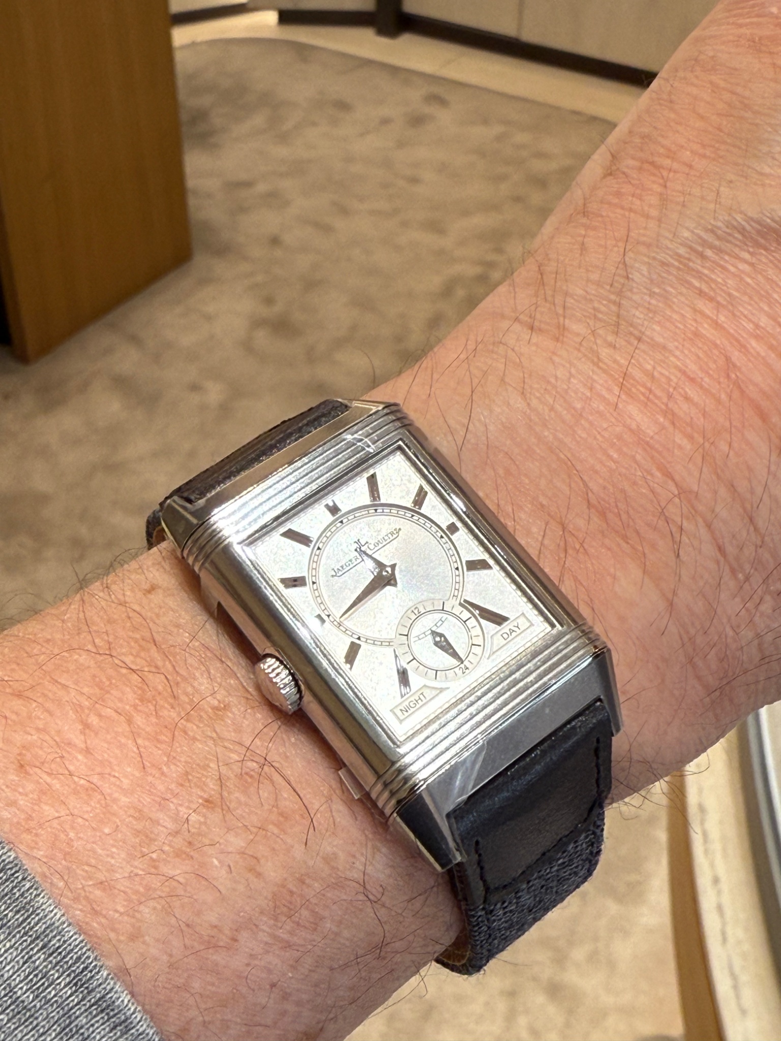 Watch by Jaeger LeCoultre, Jaeger-LeCoultre, Reverso, Reverso Tribute, Tribute Monoface