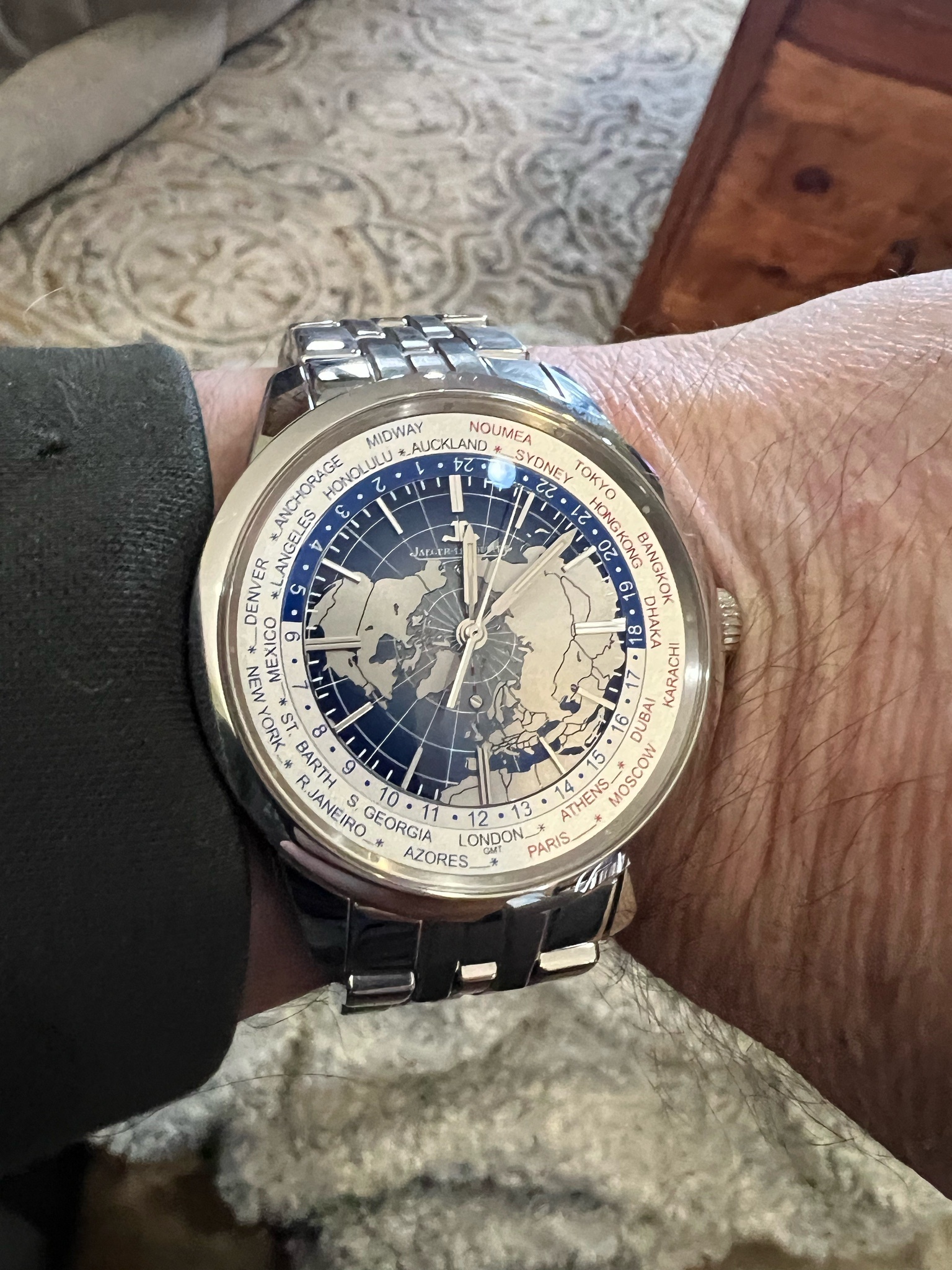 Watch by Jaeger LeCoultre, Jaeger-LeCoultre, Geophysic, Universal Time