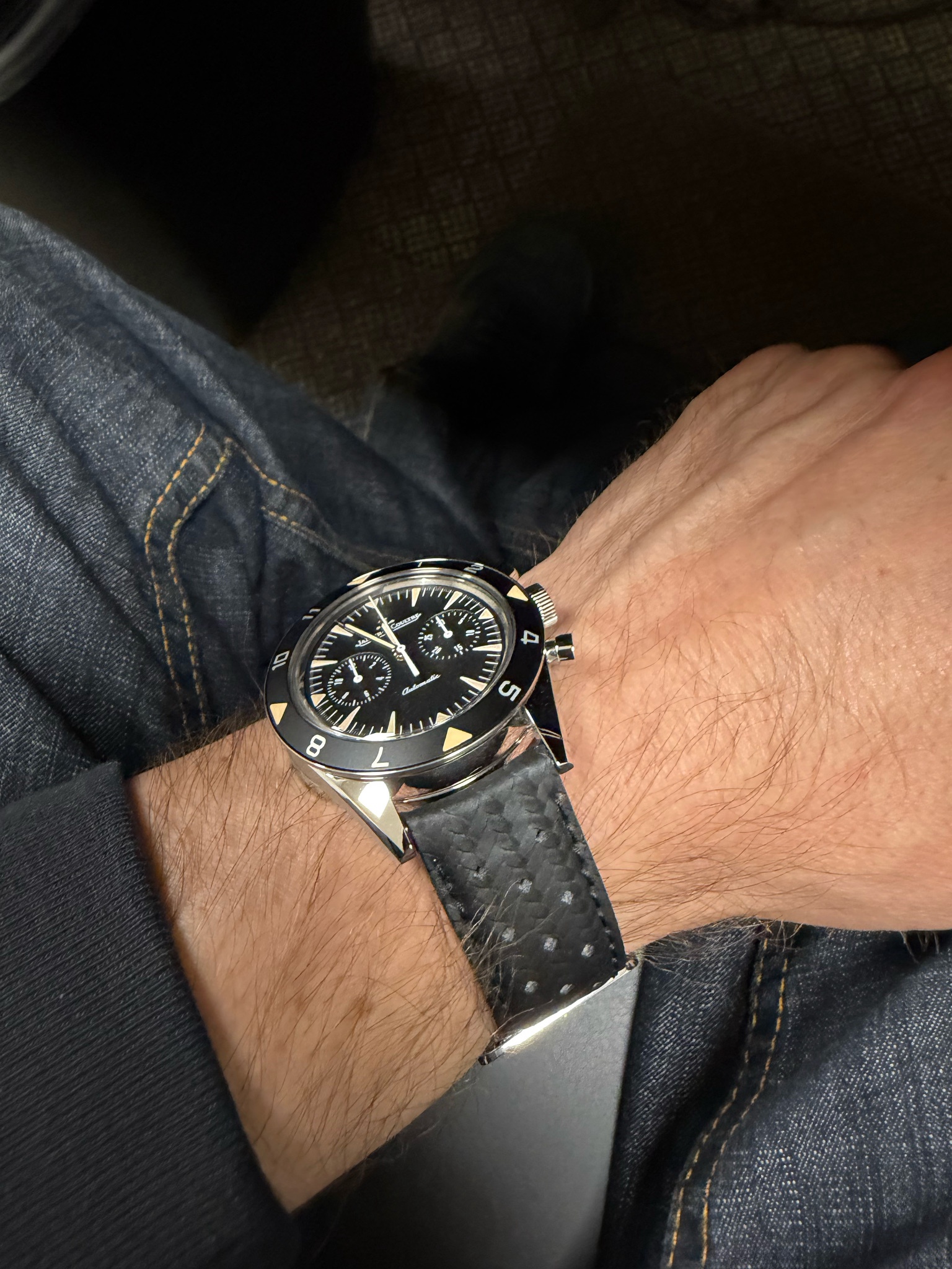 Watch by Jaeger LeCoultre, Polaris, Q2068570, Deep Sea Chronograph Vintage Tribute