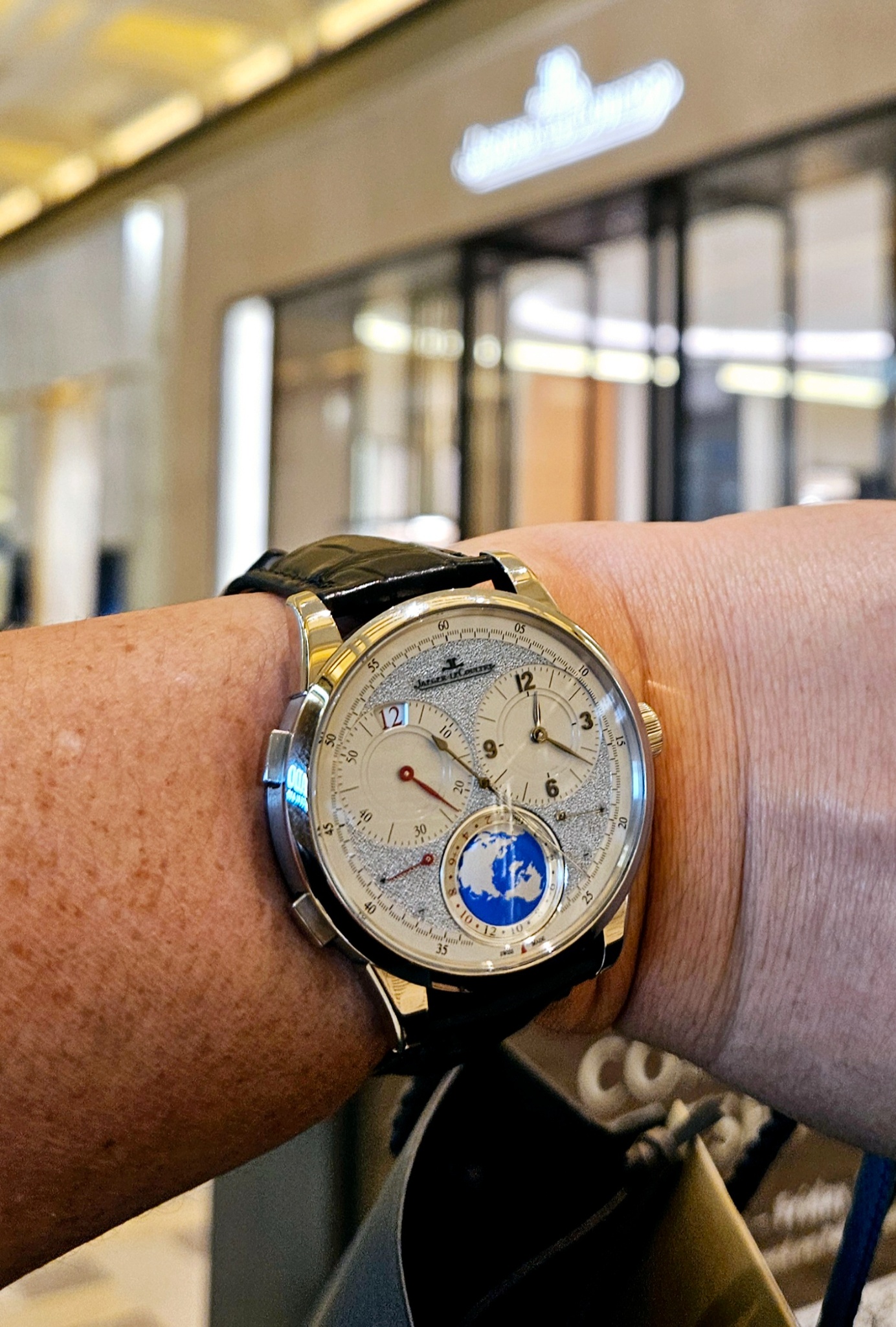 Watch by Jaeger LeCoultre, Reverso Tribute Chronograph, Unique Travel Time, Reverso Tribute, Reverso, Jaeger-LeCoultre, Du...