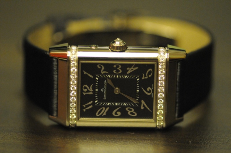 JLC Reverso Duetto Duo in White Gold with 64 diamonds Limited Edition of 50 pcs