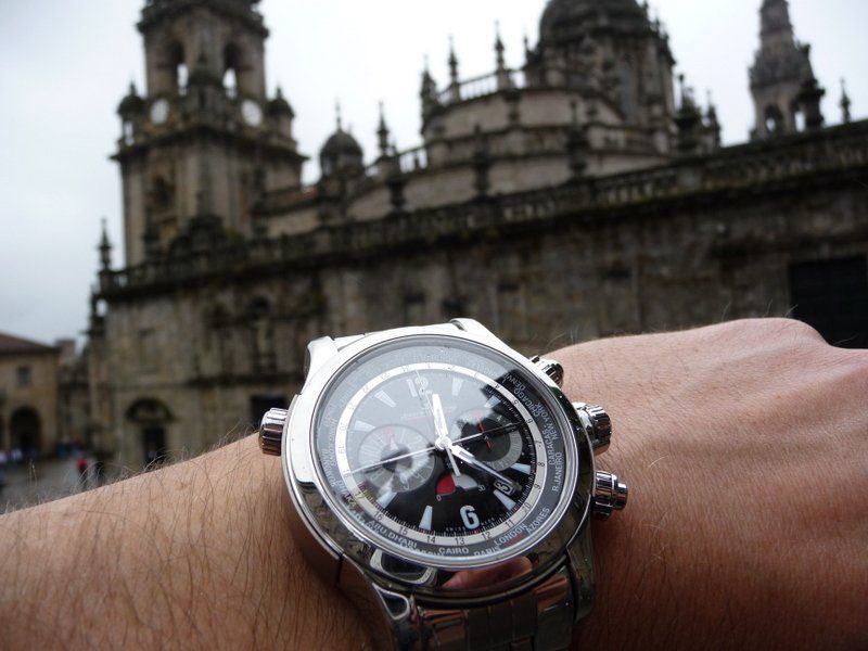 A cloudy day for a pilgrimage