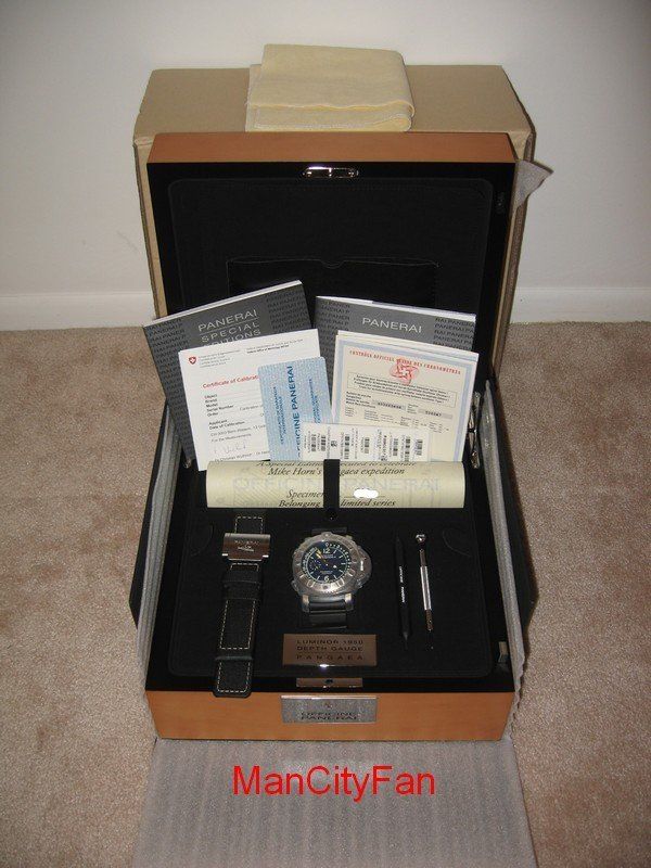 Panerai watch listing