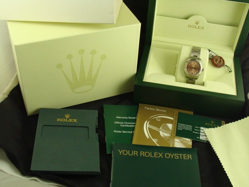 Rolex watch listing