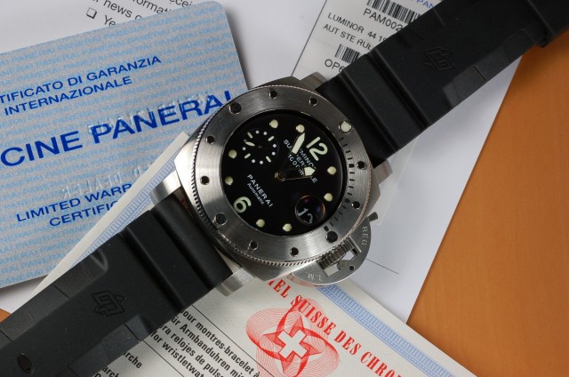 Panerai watch listing