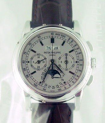 Patek Philippe watch listing