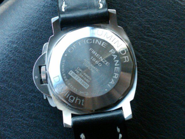 Panerai watch listing