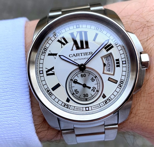 Cartier watch listing