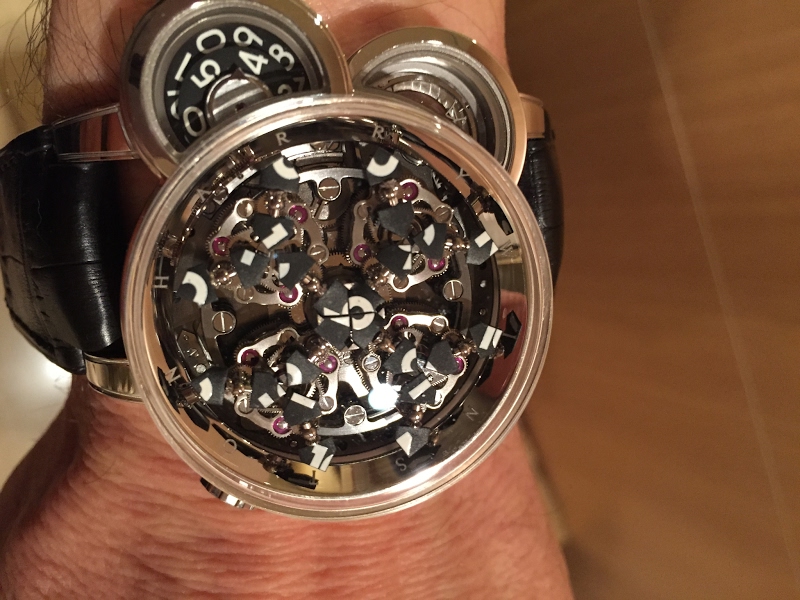 Harry Winston watch listing