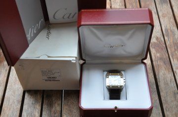 Cartier watch listing