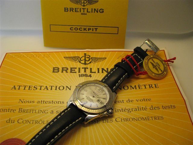 Breitling watch listing