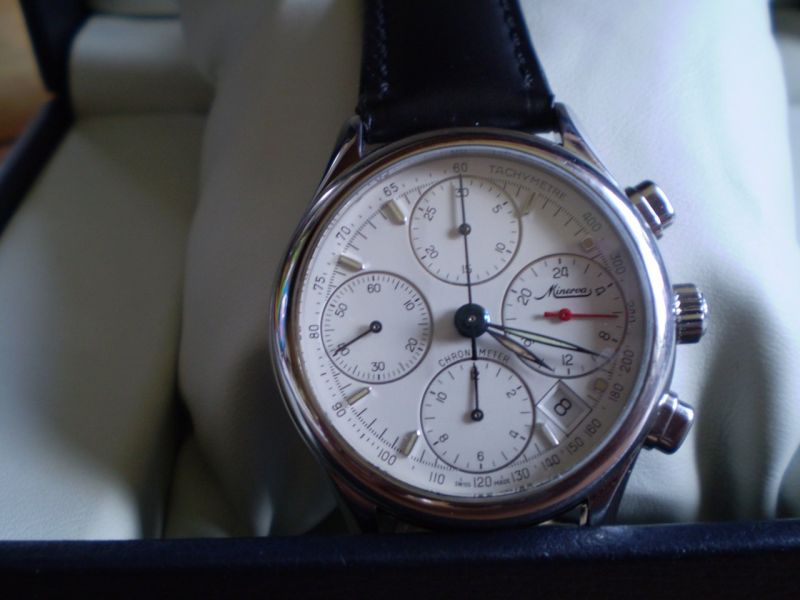 Minerva watch listing