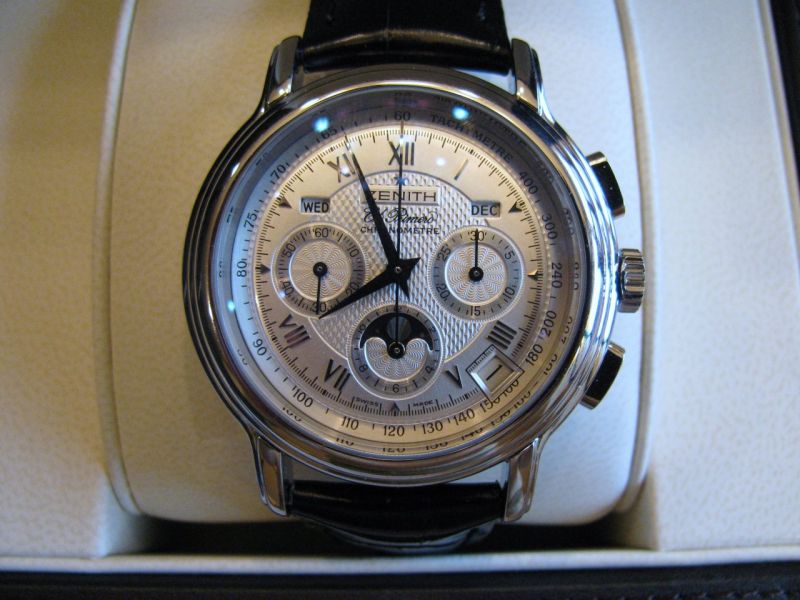 Zenith watch listing