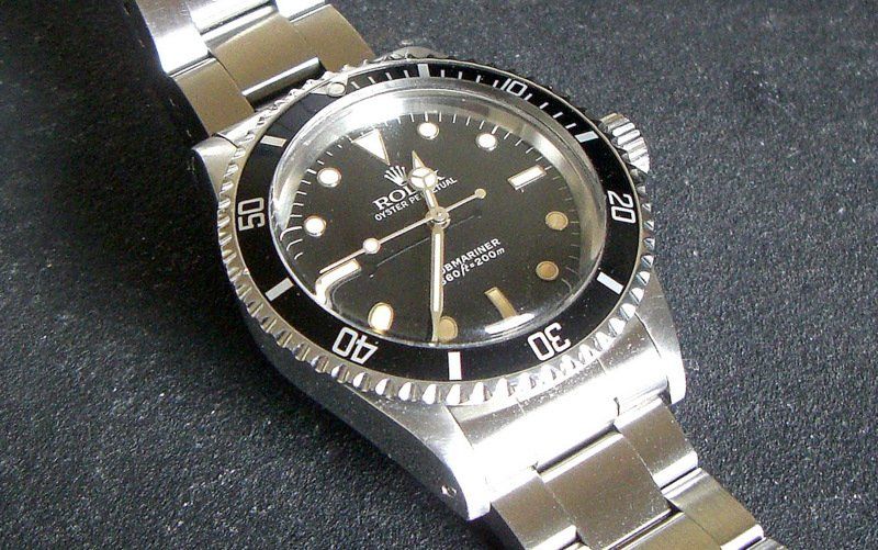 Rolex watch listing