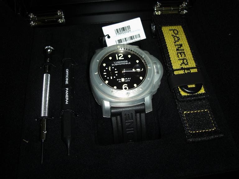 Panerai watch listing