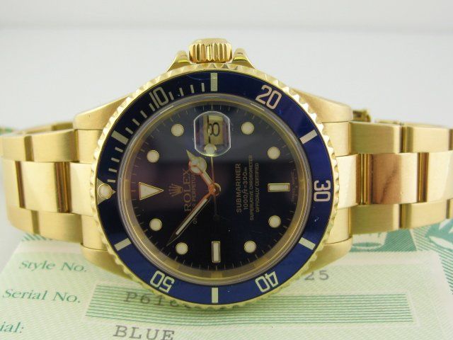 Rolex watch listing