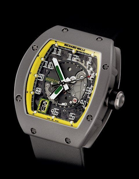 Richard Mille watch listing