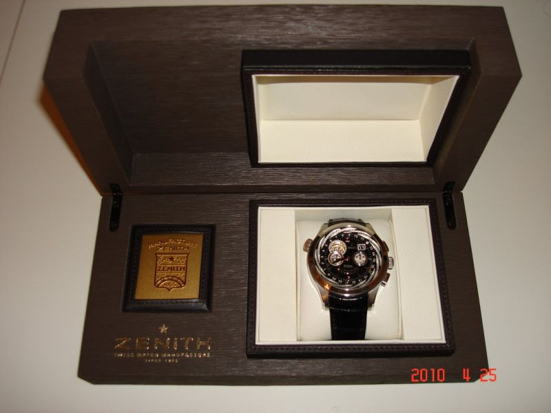 Zenith watch listing