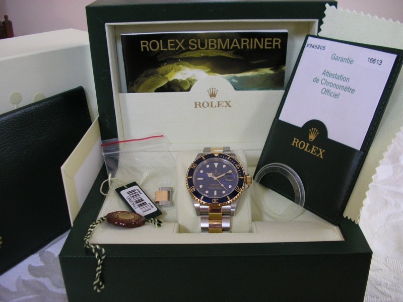 Rolex watch listing