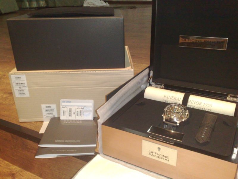 Panerai watch listing