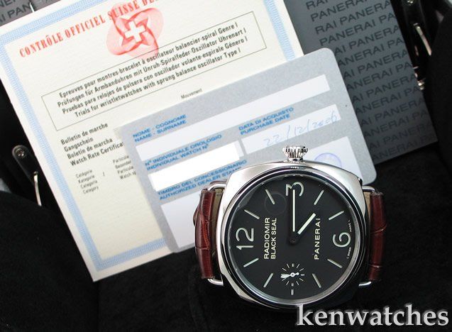 Panerai watch listing