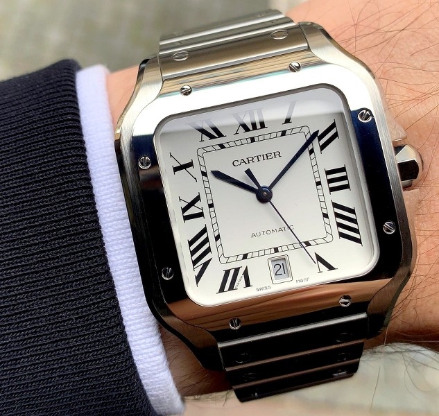Cartier watch listing