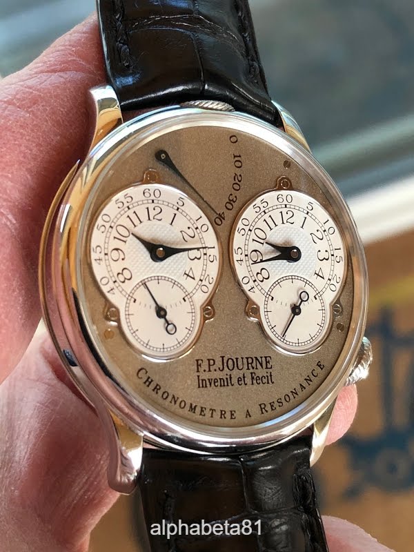 F.P. Journe watch listing