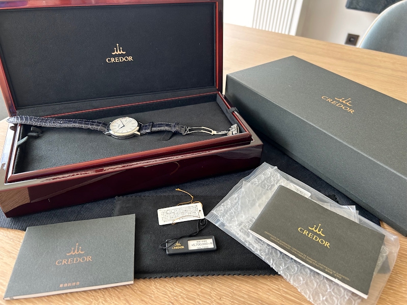 Credor watch listing