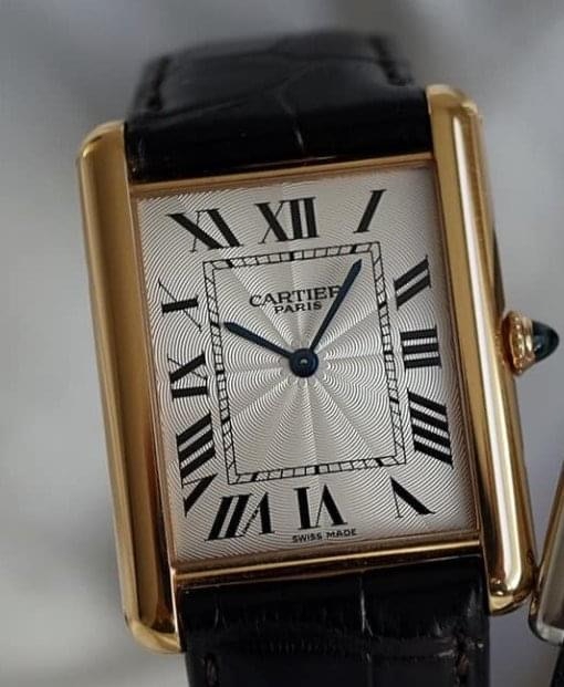 Cartier watch listing